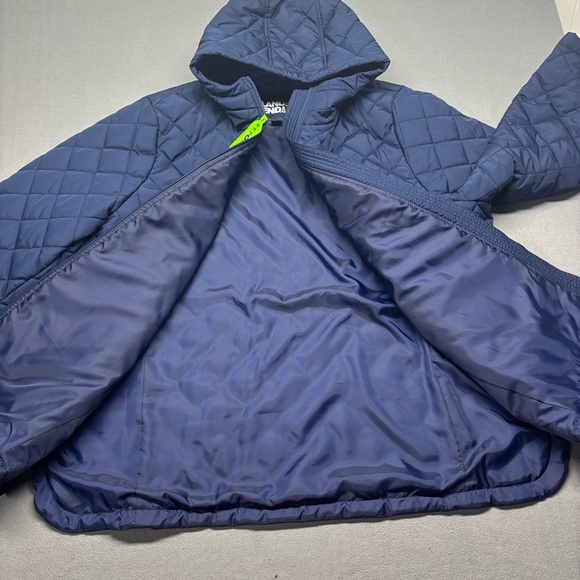 NWT Lands End Feather Free Insulated Jacket Size Womens 3XL Navy Blue Full Zip - Picture 7 of 9